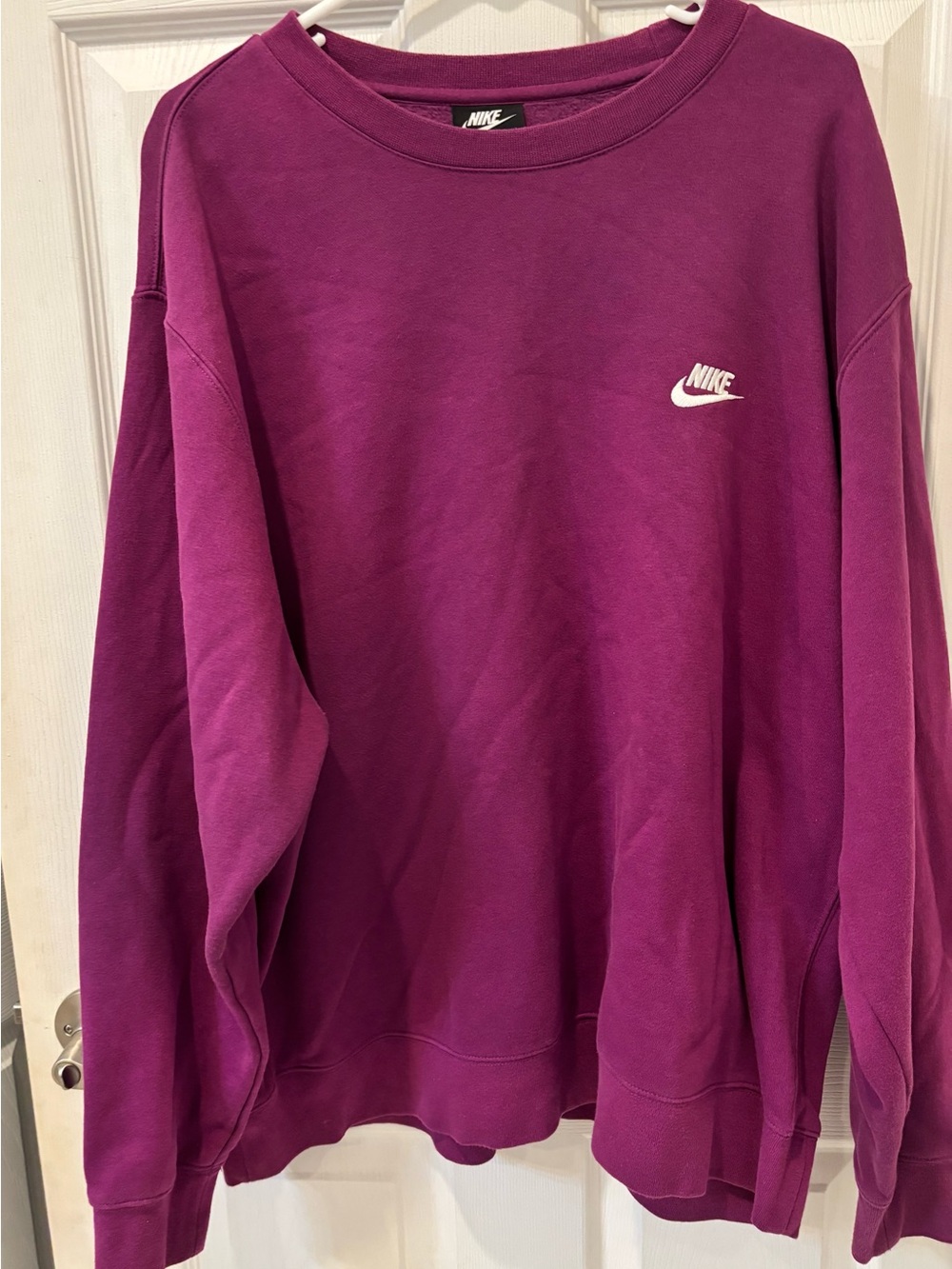Nike Crewneck Sweatshirt - Purple/Plum